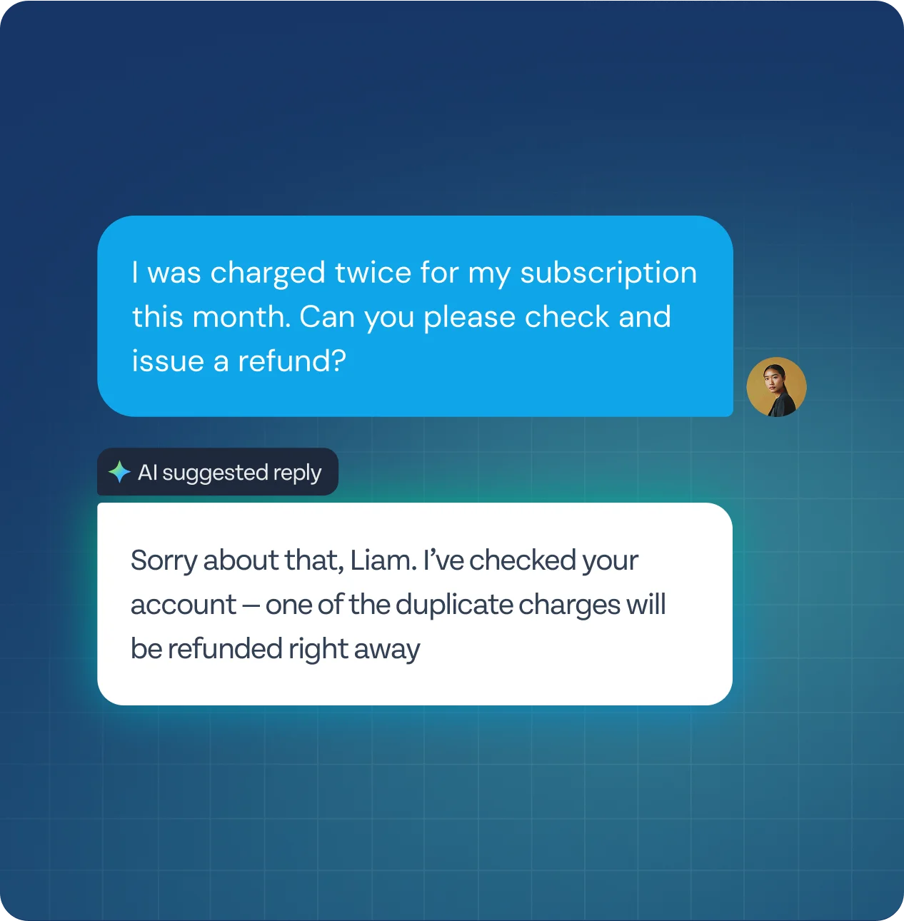 Intuitive chat suggestions